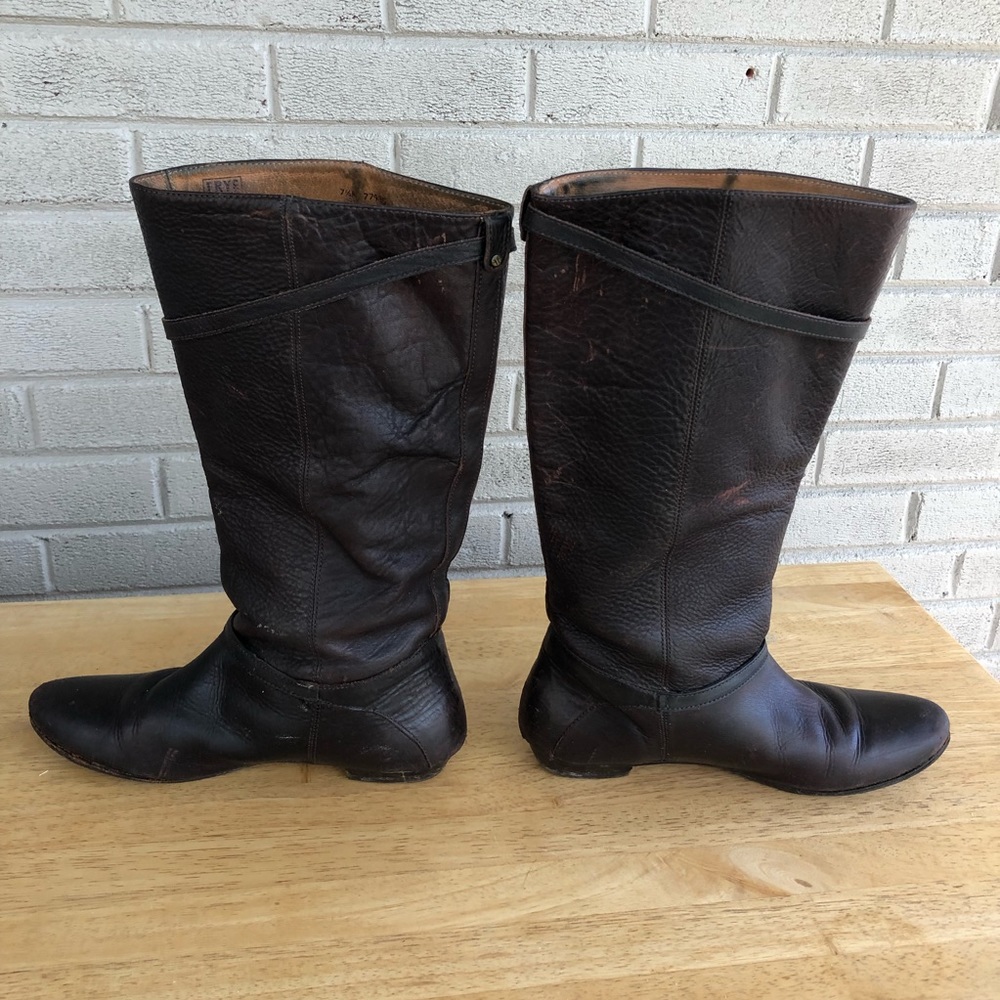 Frye Leather Riding Boots - Picture 3 of 8